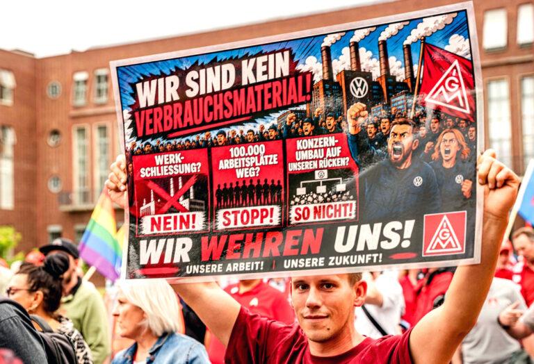 3101 Titelbild - Verheerende Ziele - Arbeitsplatzvernichtung, Oliver Blume, VW - Wirtschaft & Soziales