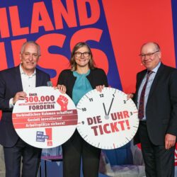 Arbeitsplatzvernichtung plus Lohnverzicht?