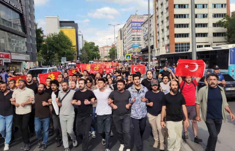 Ankara NATO TKP - Weitere Verhaftungen von NATO-Gegnern in der Türkei - Ankara - Ankara