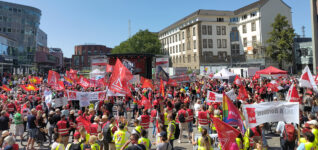 Den Protest auf die Straße tragen