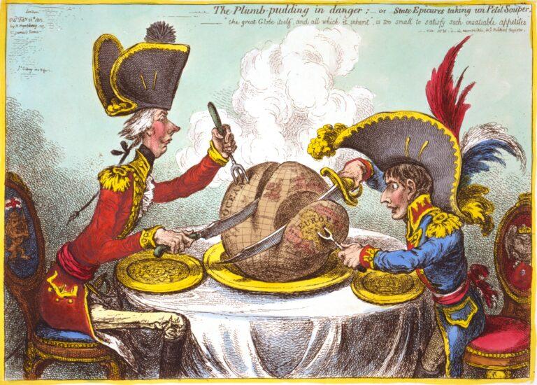 Caricature gillray plumpudding - „Es gibt keinen nicht-westlichen Imperialismus“ - Imperialismus, Marlon Grohn, UZ-Friedenstage 2026 - Blog