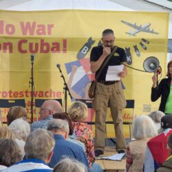No war on Cuba! Wir brauchen Kuba! Und Kuba braucht uns!