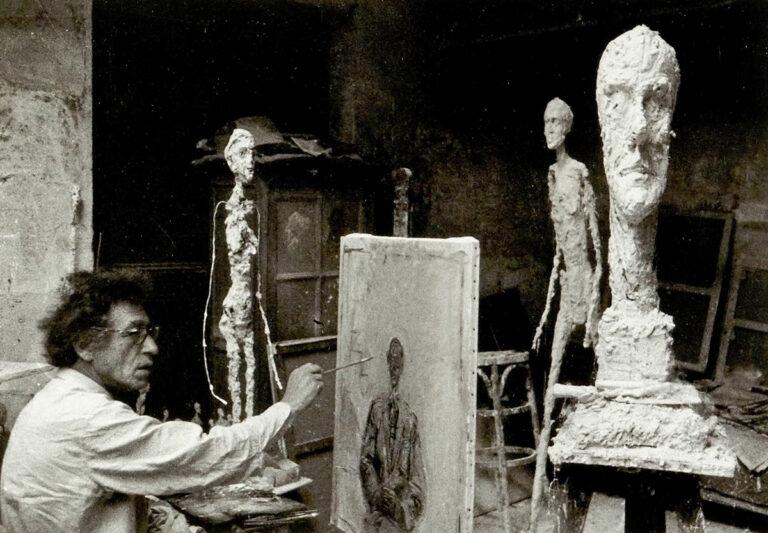 4111 Alberto Giacometti 1901 1966 peintre et sculpteur CP1337 - Verletzlich, aber unendlich hartnäckig - Stampa - Stampa