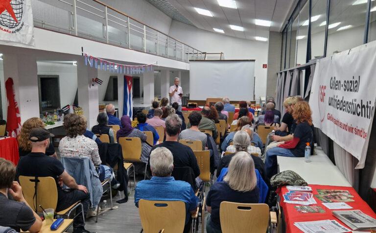 411501 A Giessen - Solidarität mit Kuba muss praktisch sein - Fidel es Fidel - Fidel es Fidel