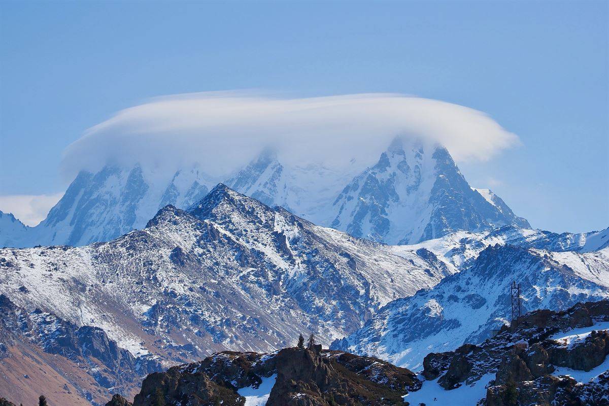 Blick auf die himmelsberge in Xinjiang China updraft pre smush original - UZ-Reise in die Volksrepublik China - -